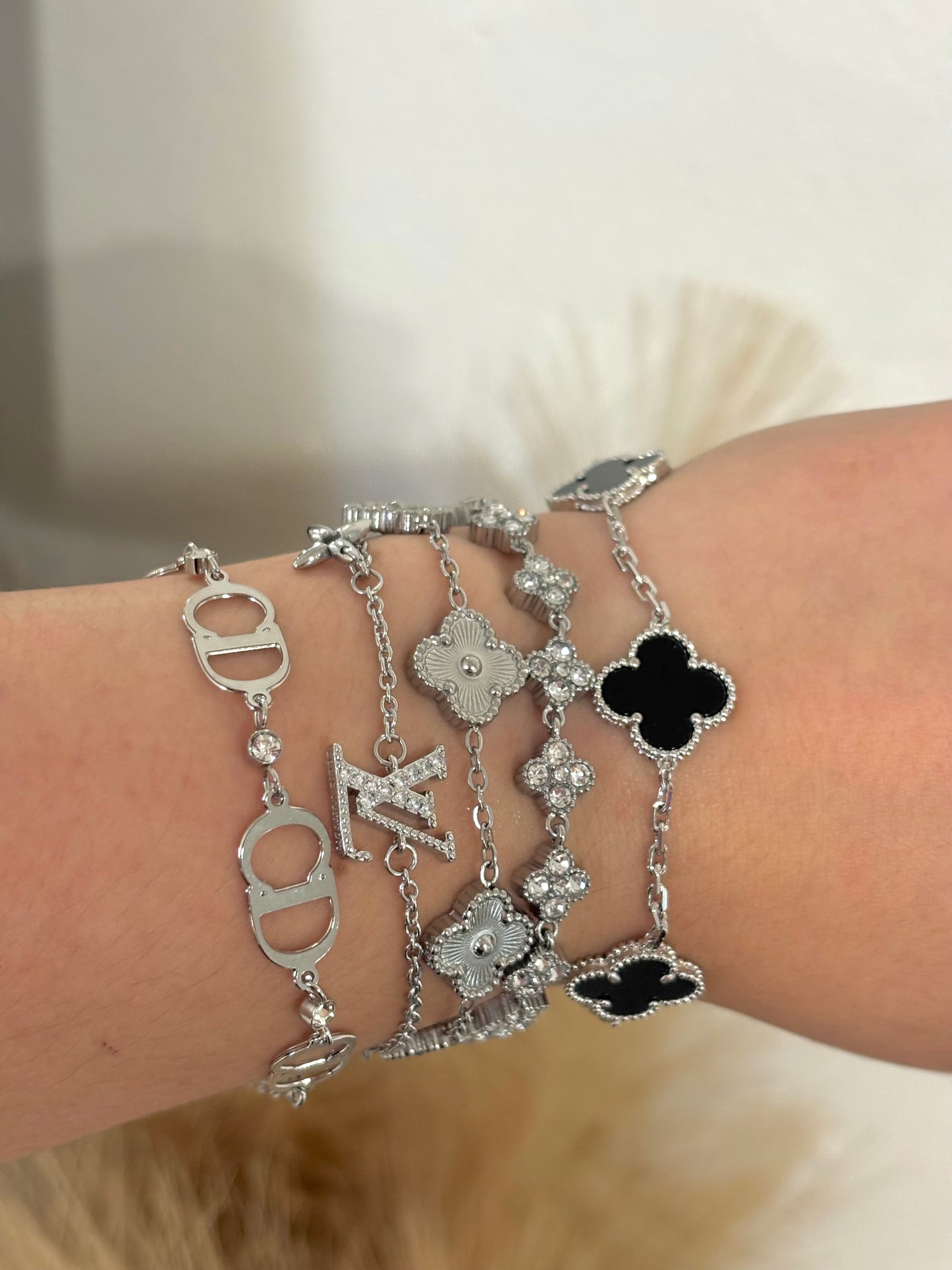 Lucky Gold/ Silver Stainless Steel Bracelet