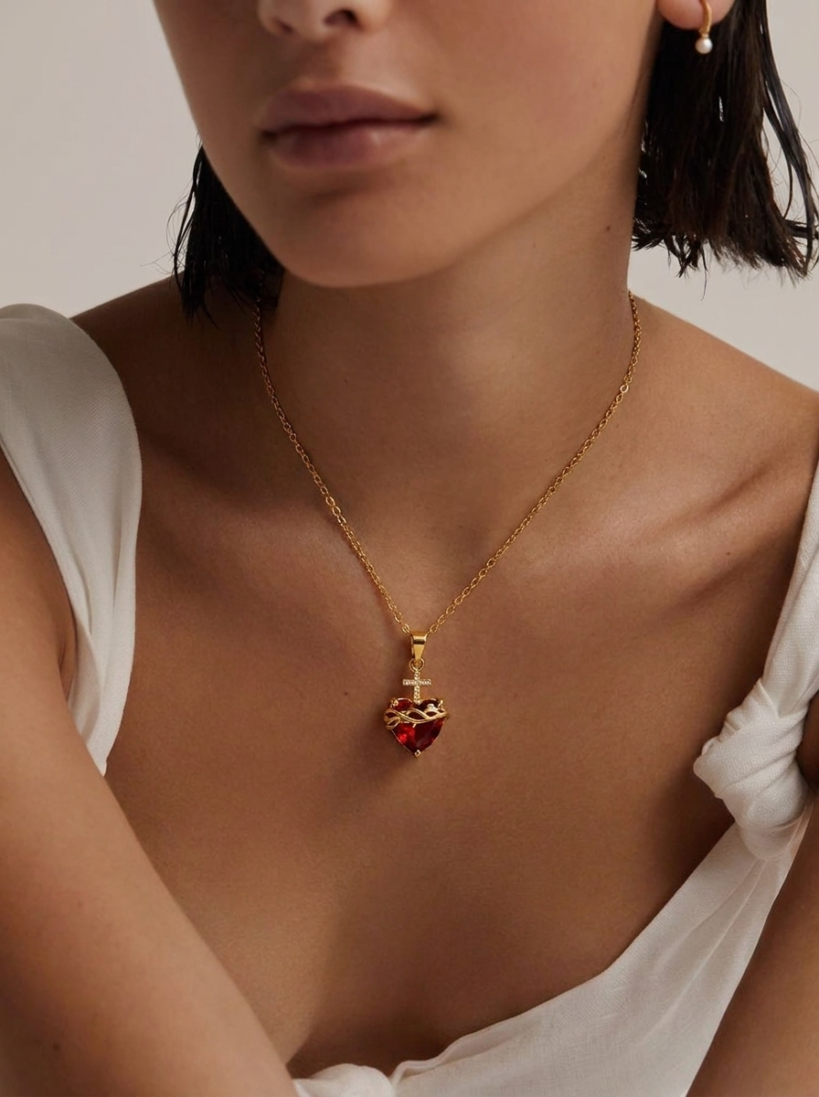 Sacred Heart necklace