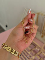 Load image into Gallery viewer, Golden Link Double Chain Stainless Steel Bracelet
