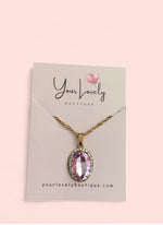 Load image into Gallery viewer, Rosie Gold Plated Stainless Steel Necklace

