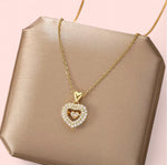 Load image into Gallery viewer, Golden Heart Necklace
