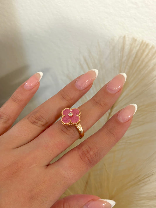 The Sweetheart Clover Rose Gold Ring
