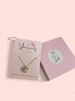 Load image into Gallery viewer, Pearl Pendant Gold Stainless Steel Necklace
