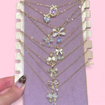 Load image into Gallery viewer, 18k Gold Plated Bow Stainless Steel Necklace
