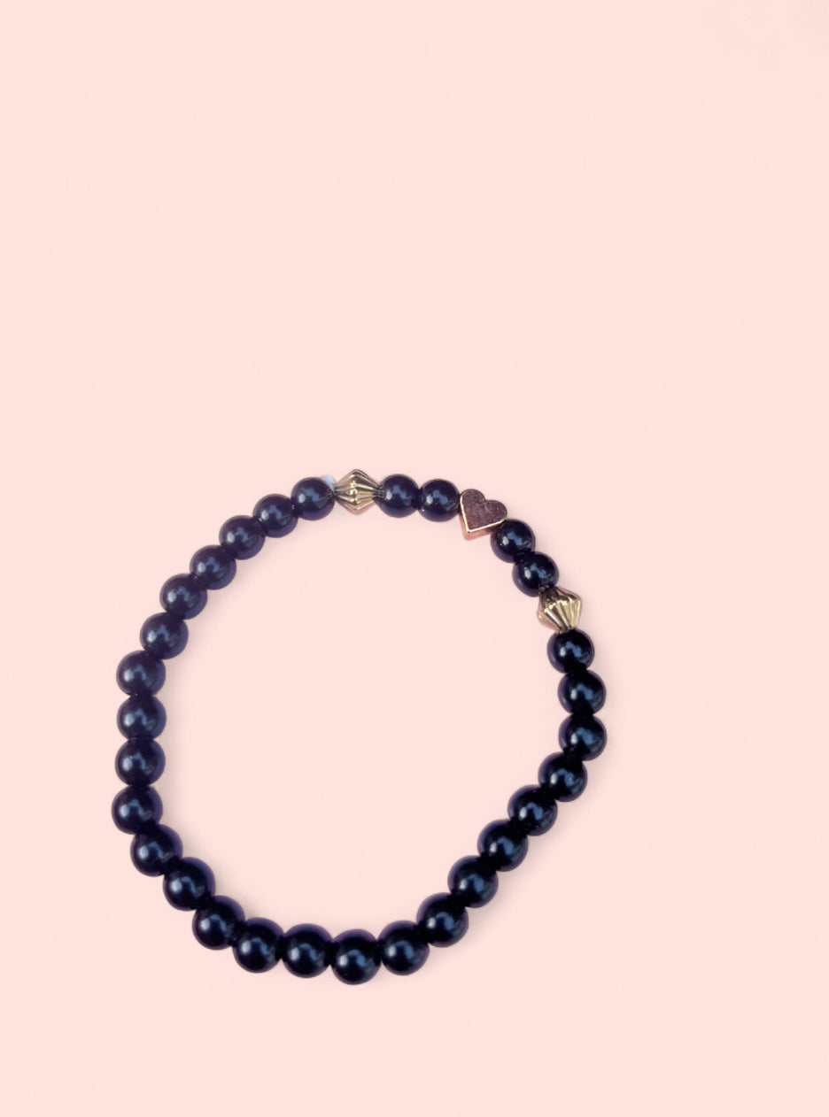 Handmade Bead Bracelets (Charms, Quartz)