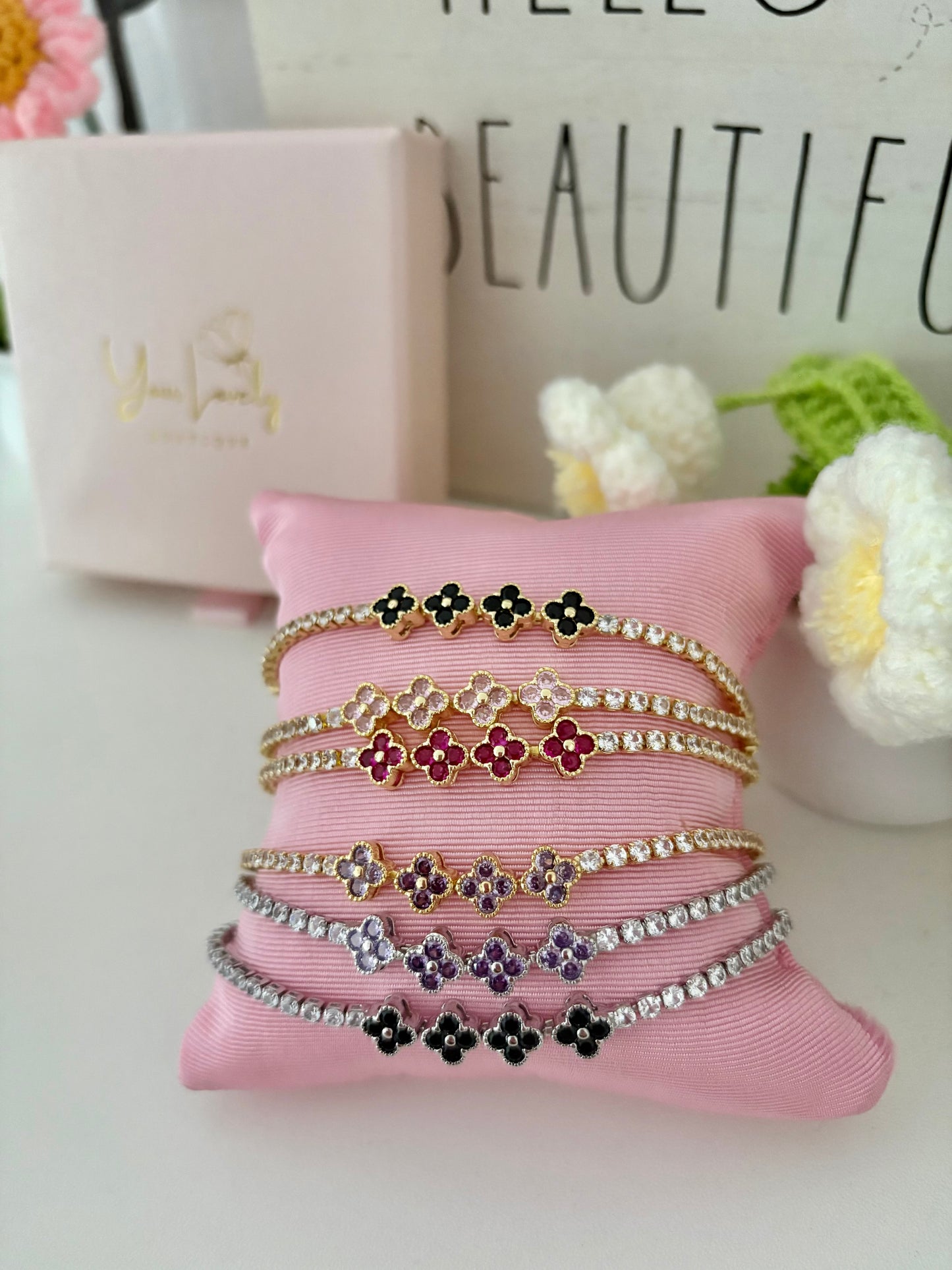 Blossom Tennis Bracelet