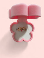 Load image into Gallery viewer, Crystal Crown Gold Plated Adjustable Ring
