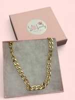 Load image into Gallery viewer, Cuban Chain Gold Plated Necklace
