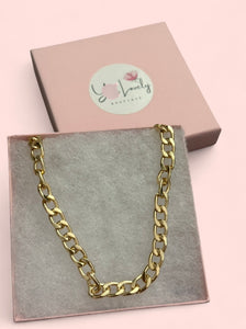 Cuban Chain Gold Plated Necklace
