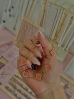 Load image into Gallery viewer, Luxe Flor Stainless Steel Bracelet (Black, Pink, White, Red)
