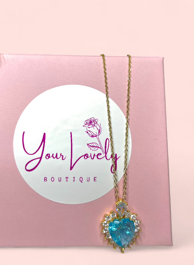 Ocean Gold Stainless Steel Necklace