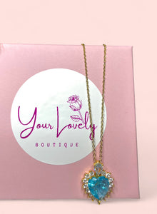 Ocean Gold Stainless Steel Necklace
