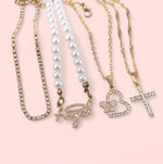 Load image into Gallery viewer, Sweet Angel Necklace Set Gold Plated Stainless Steel
