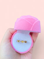 Load image into Gallery viewer, Lilac Gold Plated Adjustable Ring
