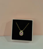 Load image into Gallery viewer, 18k Gold Plated Bow Stainless Steel Necklace
