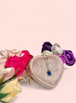 Load image into Gallery viewer, Blue Diamond Necklace
