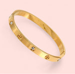 Load image into Gallery viewer, Love Bangle Gold Stainless Steel Bracelets
