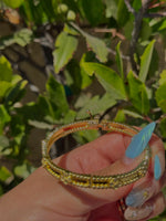 Load image into Gallery viewer, Golden Clover Luxe Bracelet
