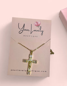 Diosito 18k Gold Stainless Steel Necklace