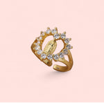 Load image into Gallery viewer, Virgencita Stainless Steel Adjustable Ring
