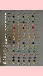 Load image into Gallery viewer, New Clover Stamp Bracelet
