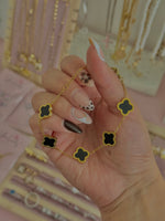 Load image into Gallery viewer, Luxe Flor Stainless Steel Bracelet (Black, Pink, White, Red)
