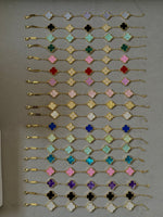 Load image into Gallery viewer, New Clover Stamp Bracelet
