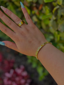 Golden Clover Luxe Bracelet