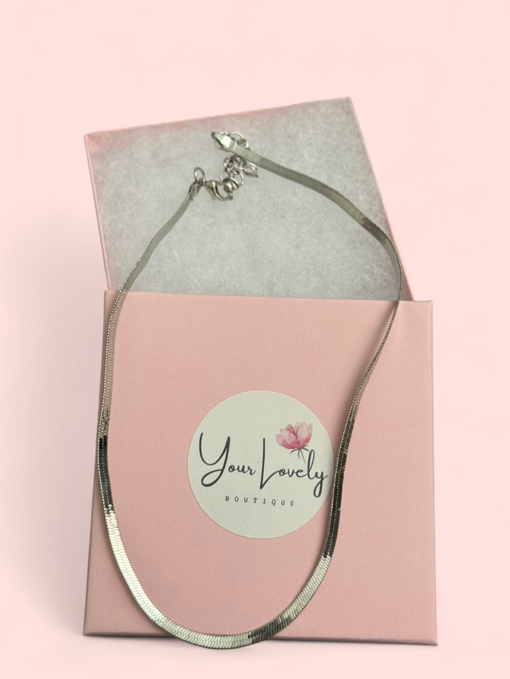 Silver Choker Necklace