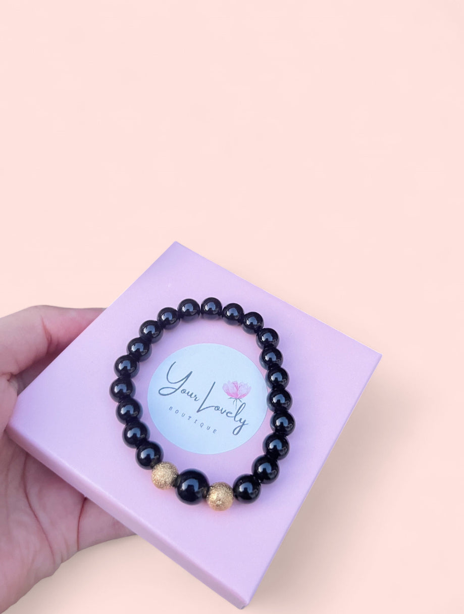 Handmade Bead Bracelets (Charms, Quartz)