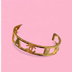 Load image into Gallery viewer, CC Cuff Stainless Steel Bracelet
