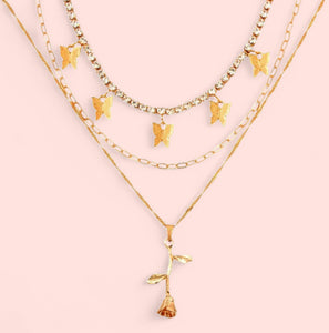 Your Lovely Gold Plated Necklace Set