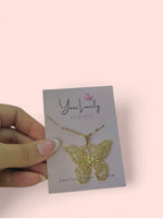 Load image into Gallery viewer, Butterfly Pendant Necklace
