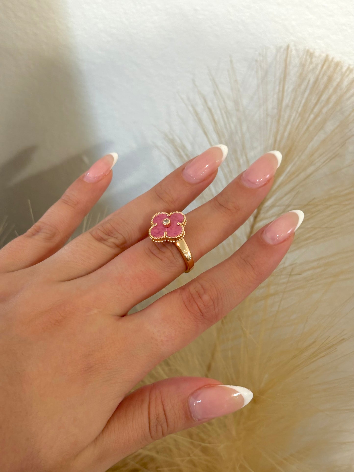 The Sweetheart Clover Rose Gold Ring