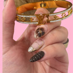 Load image into Gallery viewer, LV Zircon Clover Bangle Stainless Steel Bracelet: Silver &amp; Gold
