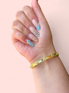 Golden Clover Luxe Bracelet Sterling Silver