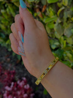 Load image into Gallery viewer, Golden Clover Luxe Bracelet
