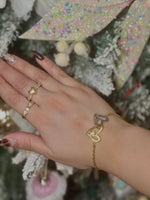 Load image into Gallery viewer, Luxury LV Silver and Gold Stainless Steel Bracelet
