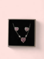 Load image into Gallery viewer, Beauty Set (Necklace and Earrings) Sterling Silver 925
