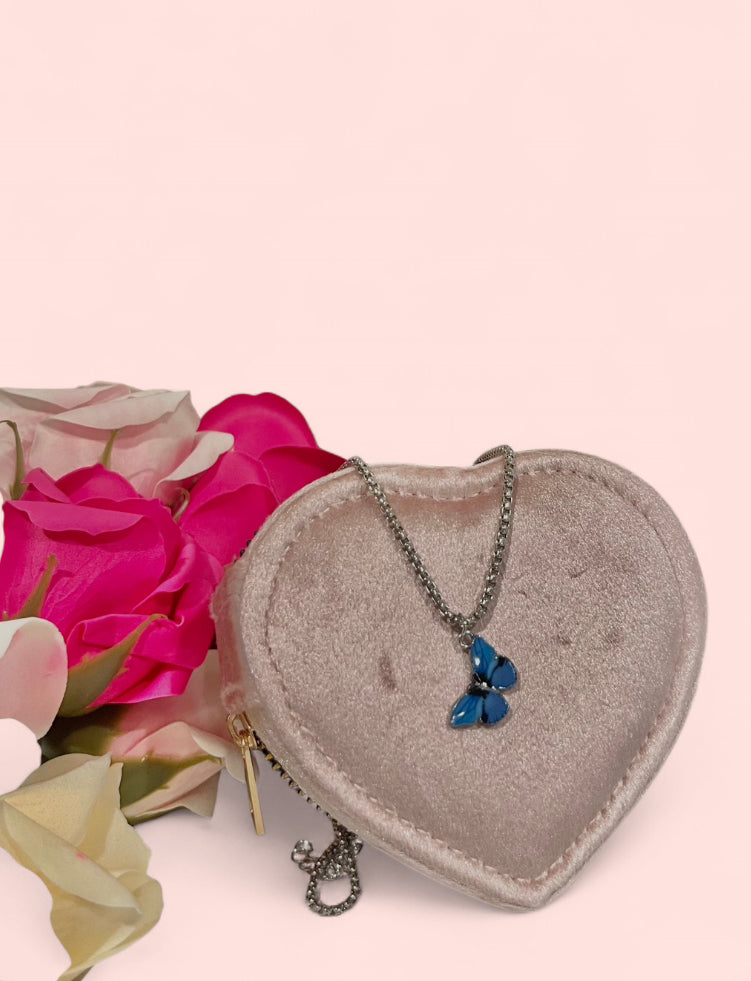 Blue Topaz Silver Necklace