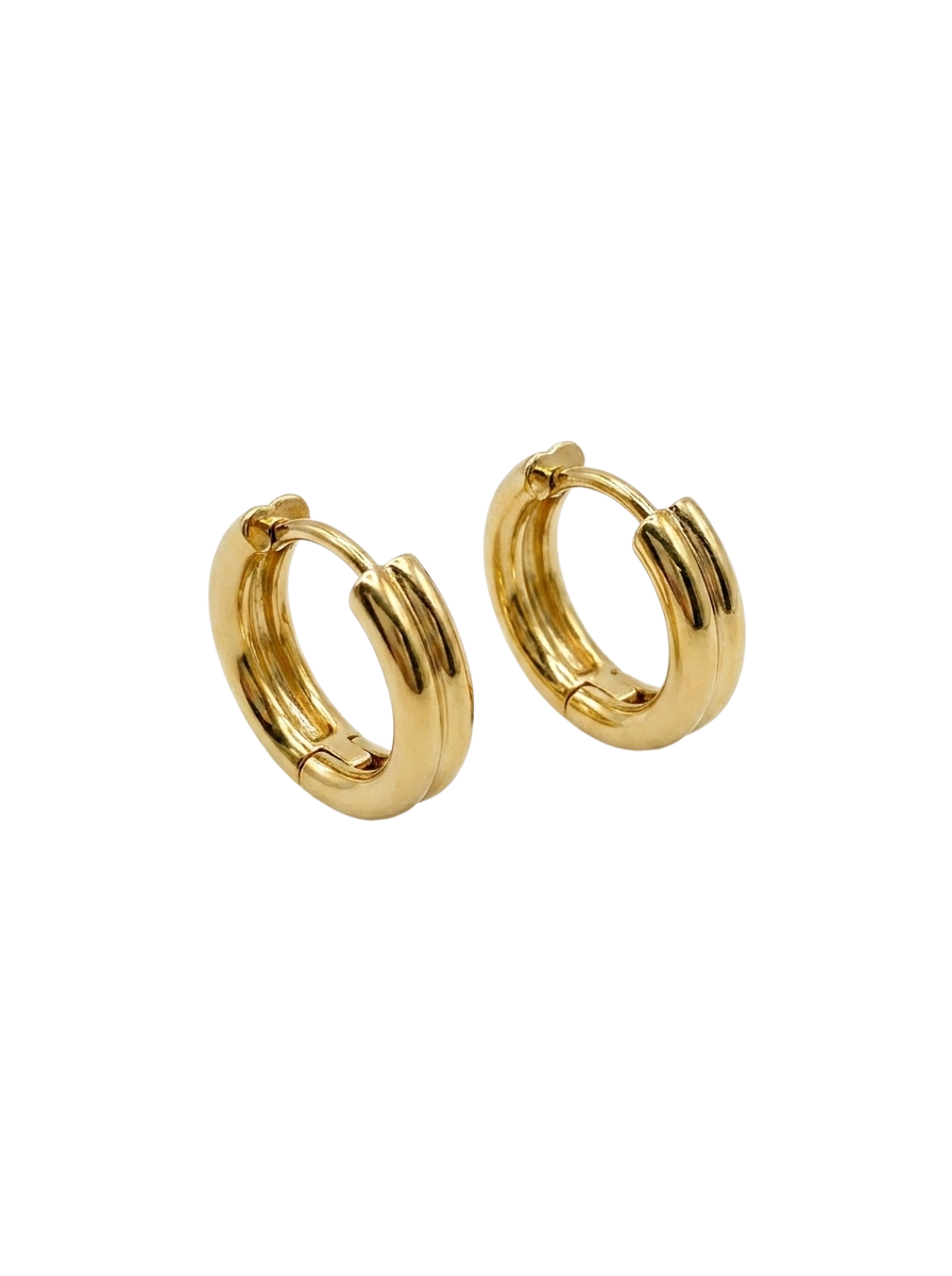 Gold Hoop 10MM Earrings