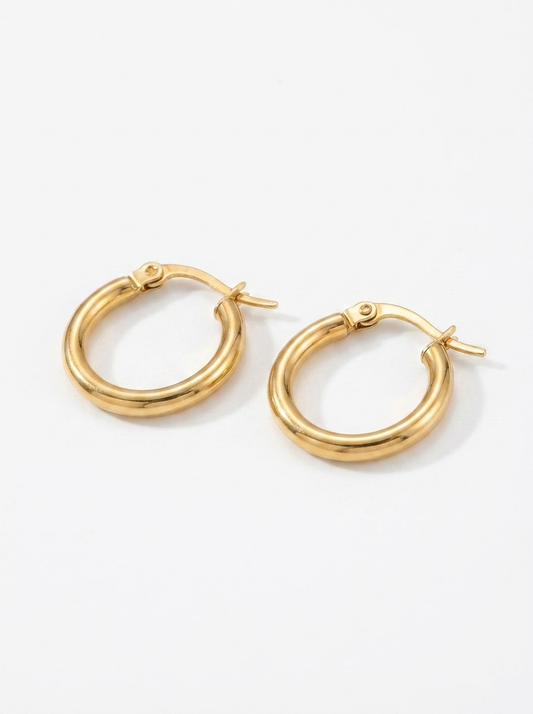 Gold Hoop 20MM Earrings