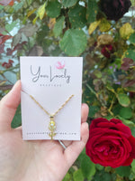 Load image into Gallery viewer, Pearl Rose Necklace
