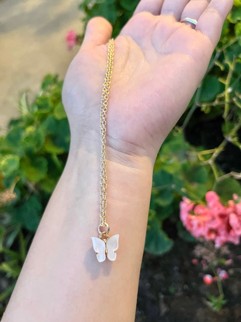 Simple Butterfly Necklace