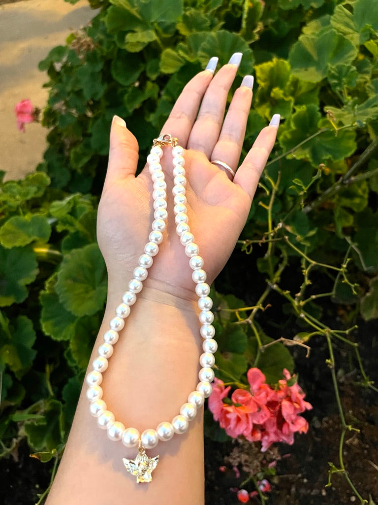 Angel Pearl Necklace