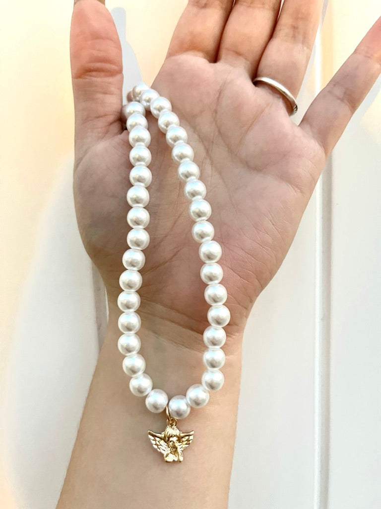 Angel Pearl Necklace