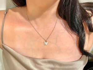 Simple Butterfly Necklace