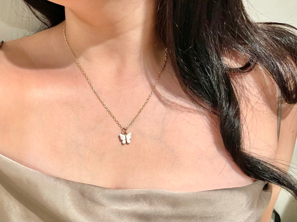 Simple Butterfly Necklace