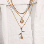 Load image into Gallery viewer, Rosa Bendita Necklace Set
