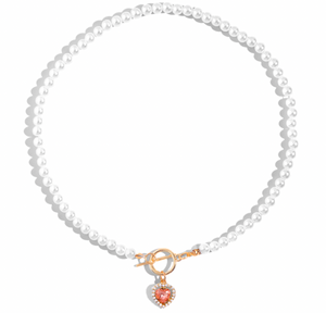 Peachy Necklace